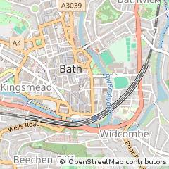 Map of Bath