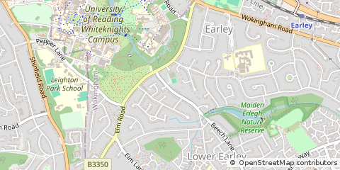 Map of Reading