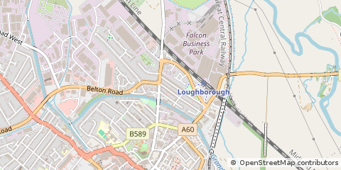 Map of Leicestershire