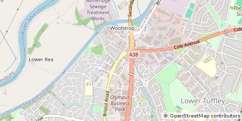Map of Gloucester