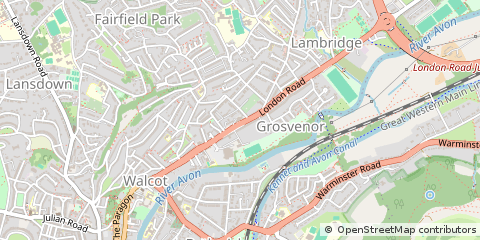 Map of Bath