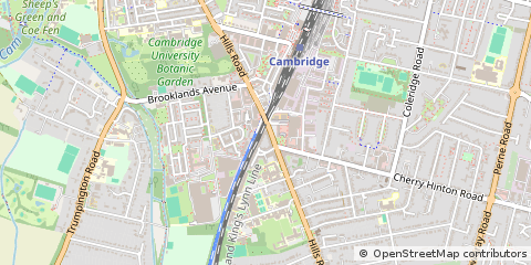 Map of Cambridge