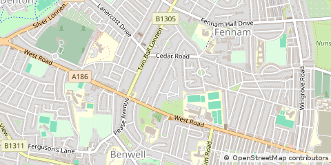 Map of Newcastle Upon Tyne