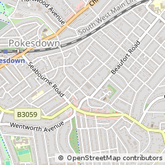 Map of Bournemouth