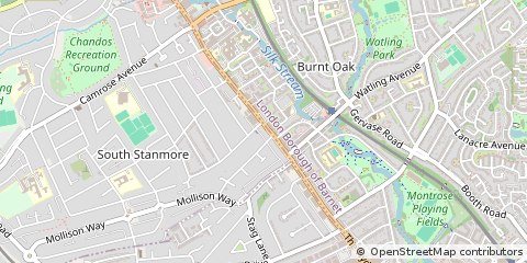 Map of Edgware