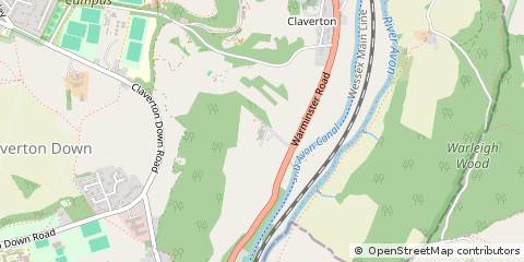 Map of Bath