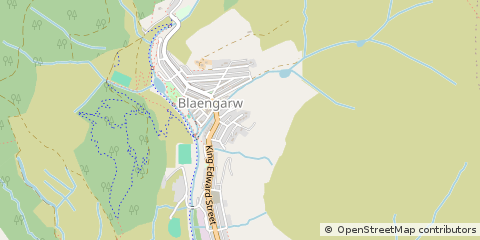 Map of Bridgend