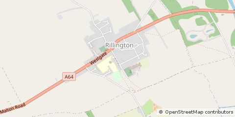 Map of Malton, North Yorkshire