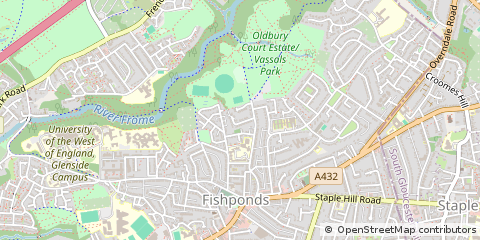 Map of Bristol