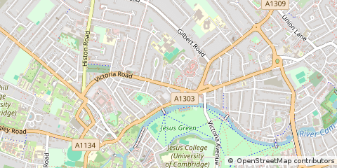 Map of Cambridgeshire