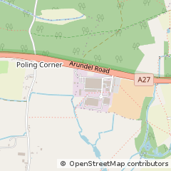 Map of Arundel, West Sussex