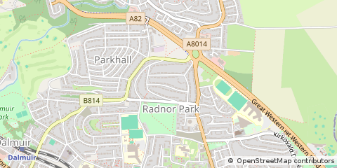 Map of Clydebank