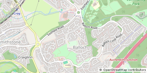 Map of Glasgow