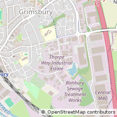 Map of Banbury