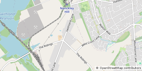 Map of Leicester, Leicestershire