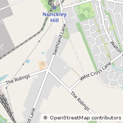 Map of Leicester, Leicestershire