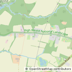 Map of Horsham, West Sussex