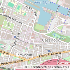 Map of 315 Govan Road, Glasgow