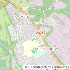 Map of Southampton, Hampshire