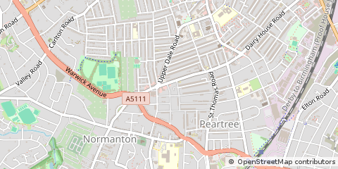 Map of Derby