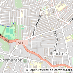 Map of Derby