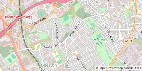 Map of Leeds