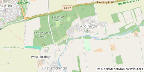 Map of Wantage