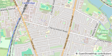 Map of Cambridge