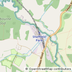 Map of Uckfield, East Sussex