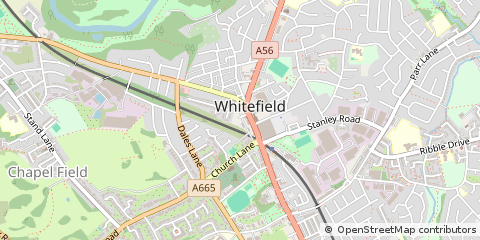 Map of Manchester