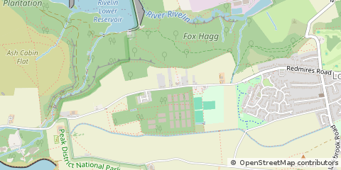 Map of Sheffield