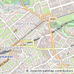 Map of Edinburgh
