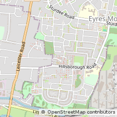 Map of Leicester