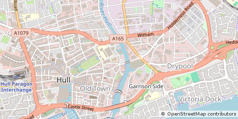 Map of Hull