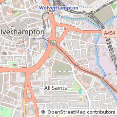 Map of Wolverhampton
