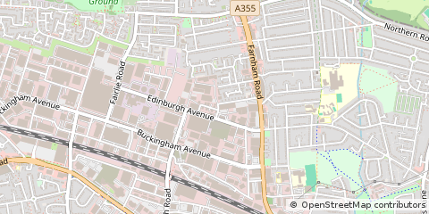 Map of Slough