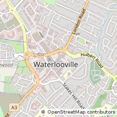 Map of Waterlooville, Hampshire