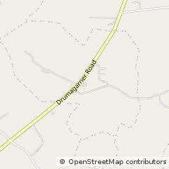 Map of Maghera, County Londonderry
