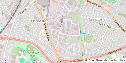 Map of Derby