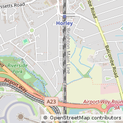 Map of Horley