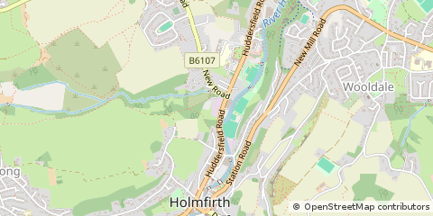 Map of Holmfirth