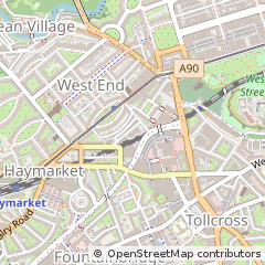Map of Edinburgh