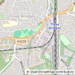 Map of Crawley, Worcestershire