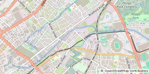 Map of Manchester