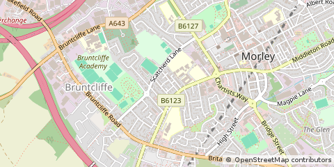Map of Leeds