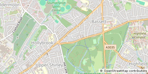 Map of Southampton