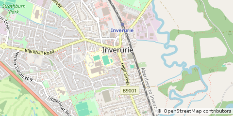 Map of Inverurie