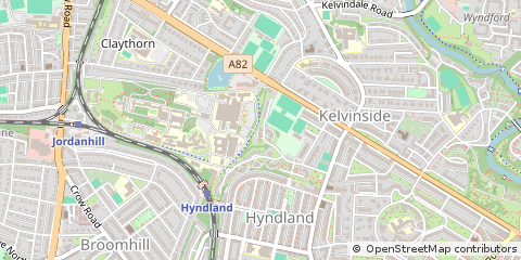Map of Glasgow