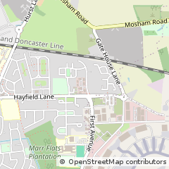 Map of Doncaster