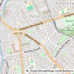 Map of Nottingham